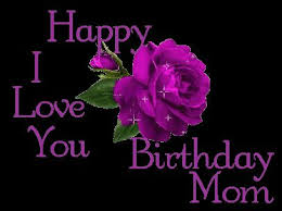 Can make matching cupcake toppers or flower bouquet toppers. Happy I Love You Birthday Mom Crappydesign