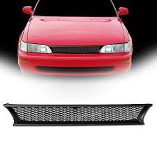 Maybe you would like to learn more about one of these? Vxmotor For 1993 1997 Toyota Corolla Matte Black Jdm Sport Mesh Front Hood Bumper Grill Grille Cover Conversion Buy Online In Andorra At Desertcart 45845847