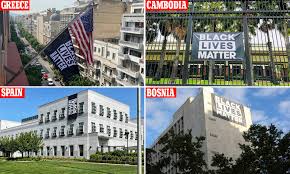 Neither fletcher nor the boardmembers he represents responded to westword 's initial inquiries about the flag. State Department Encourages Embassies To Fly Blm Flag On Anniversary Of George Floyd S Death Daily Mail Online
