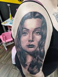 Wednesday addams tattoo flash adams family art parlortattooprints $ 41.00 free shipping add to favorites frankenstein and bride kiss tattoo flash art print parlortattooprints $ 40.00 free shipping add to favorites kewpie morticia and gomez tattoo flash art print. Morticia Addams Tattoo By James Hobbs At Abh Tattooing In North Lincolnshire England Tattoos