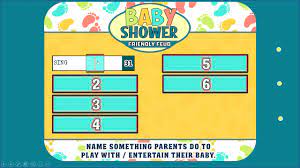 Baby Shower Friendly Feud Game Youtube