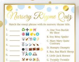 A comprehensive database of more than 14 nursery rhymes quizzes online test your knowledge with nursery rhymes quiz questions. Pin On Baby Shower