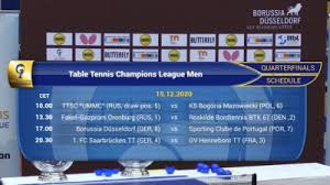 Смотри прямую трансляцию с 12:00 cet. Novosti Ttclm Muzhskaya Liga Chempionov Evropy