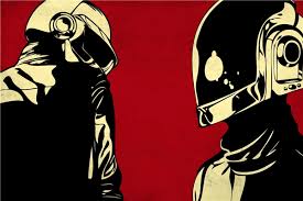 The band's aesthetic has focused around them since discovery and the daft punk use this aesthetic to tranform their music into true performance, often sacrificing visibility and practicality for effects. Custom Canvas Art Daft Punk Poster Daft Punk Helmet Sticker Daft Punk Mask Wallpaper Dj Music Wall Stickers Home Decoration 2437 Stickers Home Decor Wall Stickers Home Decorhome Decor Aliexpress