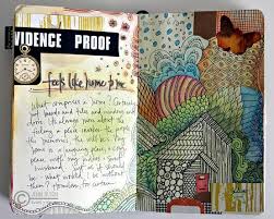 Een Tijdje Geleden Postte Ik Al Een Aantal Filmpjes Van De Zogenaamde Art Journal Hierna Heb Ik Zelf Ook Kunstjournaal Inspiratie Kunst Ideeen Art Journals