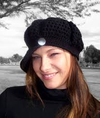 Crochet Newsboy Hat Pattern, Crochet Pattern Hat, Crochet Womens Hat  Pattern, Visor Crochet Hat Pattern, Easy Crochet Newsboy Cap Pattern