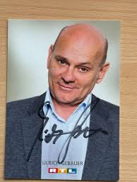 Ulrich Gebauer der Lehrer Autogrammkarte original signiert #8298