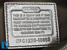 Coach tote bag when asked what is the secret to having a long lasting relationship, the actress said, i have no idea! How To Spot An Authentic Coach Handbag B C Guides