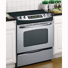 Ge 30 Slide In Electric Range W Convection Stainless Steel Sears Outlet Electric Range Convection Range New Stove