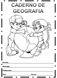 Desenhos de frutas para colorir. Capas De Caderno Para Imprimir Atividades Pedagogicas