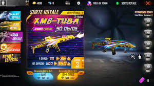 O arma royale é uma roleta que garante todo tipo de armas. Nova Arma Royale Da Xm8 Tuba No Free Fire Free Fire News