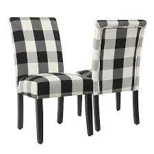 The company began producing the buffalo check shirt around 1850, which means we've been rocking this plaid for over 150 years. Black Buffalo Check Dining Chairs Set Of 2 Kirklands