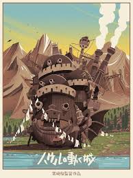 George Townley Howls Moving Castle Art Castle Art Howls Moving Castle