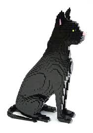 The Art Of The Brick Amazing Lego Creations Photos Lego Cat Sculpture Lego Art Sculpture Lego Art Legoart Legosculpture Legolar Kedi Oyuncak