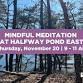 Wildlands Trust — Mindful Meditation at Halfway event image