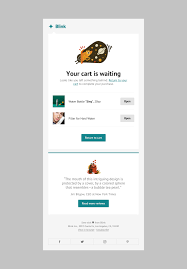 Blink Newsletters Html Email Newsletters Nice Email Marketing Template Email Templates Email Design