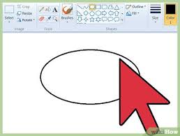 Left click again and drag the mouse. How To Draw A Perfect Circle On Microsoft Paint