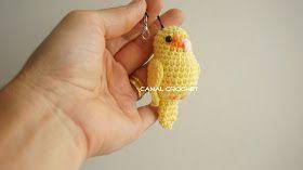 Canal Crochet Agaporni O Inseparable Amigurumi Tutorial Ganchillo Amigurumi Animales De Ganchillo Pajaritos Al Crochet