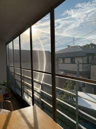 入居前内覧会 9 網戸って面白い 2階ldk その2 網戸 バルコニーのデザイン 建築士