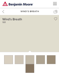 Winds Breath 981 Is A Creamy Light Taupe Color As One Can