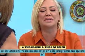 Belén Esteban hace llorar a María Patiño al soltarle una gran bomba en  pleno directo