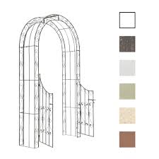 Découvrez nos articles de décoration d'extérieur pour votre jardin, votre terrasse ou votre balcon. Arche De Jardin Avec Portillon Sina Arcade De Jardin Support Plantes Grimpantes Ebay