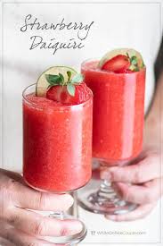 Strawberry Daiquiri Cocktail Recipe Rum Lime White On Rice Couple Recipe In 2020 Strawberry Daiquiri Recipe Daiquiri Recipe Strawberry Daiquiri