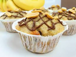 Aber mit erdnussbutter kann eigentlich nie etwas. Saftige Erdnussbutter Bananen Muffins Cook Bakery