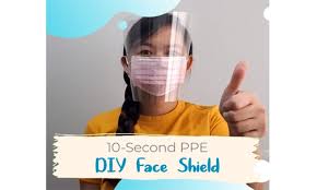 The philippines has made the wearing of plastic face covers mandatory… Face Shield Dotr Shares How To Make Diy Face Shield In Just 10 Seconds