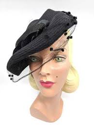 Vintage 1950s black crinoline