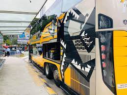 Passengers who will be denied entry if they do not wear masks. This Bus From Jb To Kl Offers First Class Seats And Entertainment On Board Johor Foodie