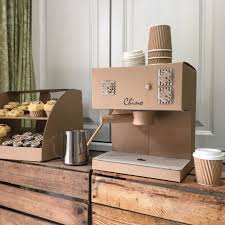 Find great deals on ebay for automatic cappuccino machine. How To Make A Cardboard Cappuccino Espresso Machine Out Of An Old Cardboard Box Cardboard Kitchen Expresso Machine Cofee Machine
