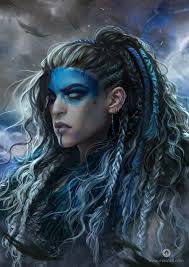 Generate role play focused npcs with portraits for dnd. Artstation Yasha The Orphan Maker Ameera Sheikh Character Portraits Critical Role Fan Art Portrait