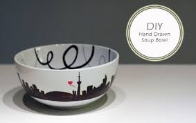How To Paint A Soup Bowl Shelterness Diy Kitchen Accessories Handmade Home Decor Handmade Home