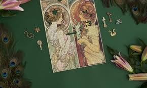 Más información sobre el producto. Art Nouveau Puzzles Wooden Jigsaws Wentworth Wooden Puzzles