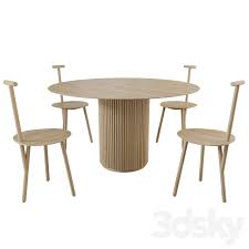 Grand palais coffee table, white stained oak $2,862.00. 3d Models Table Chair Spade Chair Palais Royal Table