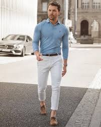 39 How To Wear White Pants Style For Men Vialaven Com White Pants Men White Pants Outfit Mens Mens Outfits