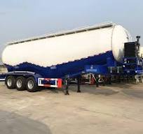 W Shape 60cbm Bulk Cement Tanker