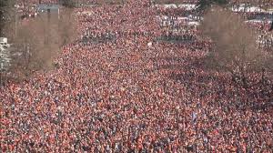 City Celebrates Denver Broncos Super Bowl 50 Victory 9news Com Denver Broncos Super Bowl Denver Broncos Super Bowl
