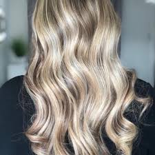 Pictures of auburn hair brown hair with chunky blonde highlights. Creating Dimensional Blonde Hair With Lowlights Wella Professionals