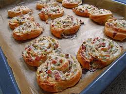 Flammkuchenrolle Von Witkia Chefkoch Fingerfood Rezepte Fingerfood Rezepte