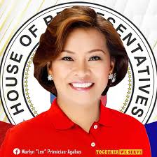 Congresswoman Marlyn “Len” Primicias-Agabas for Santa Maria, Pangasinan