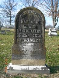 Barbara Vallandingham Halley (1798-1879)