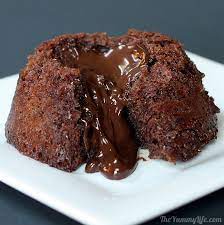 Microwave Brownie Lava Cakes Recipe Brownie Lava Cake Lava Cakes Microwave Lava Cake
