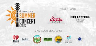 promedica announces third annual summer concert series