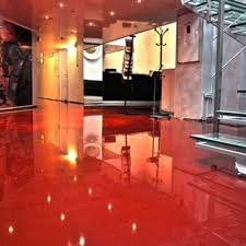 Laden Galerie Geschafts Einrichtung Bodenbeschichtung Bodenbelag In Traumhaften Rot Hochglanzend Interior Interiordesign Interior4all In Structures Museum