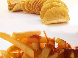 What are the nutritional facts of french fries? Potato Chips Vs French Fries Calories Health Markets
