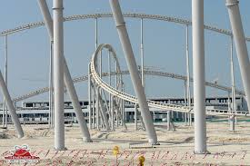 It launches riders from zero to 150 miles per hour in five seconds. Ferrari World Photos By The Theme Park Guy