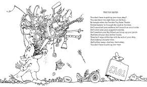 This One Apparently Is The Toy Eater Shel Silverstein Poems Shel Silverstein Silverstein Poems