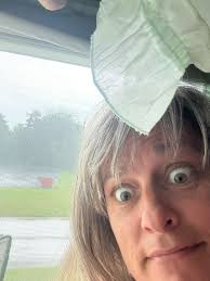 Who is in the middle of a monsoon?